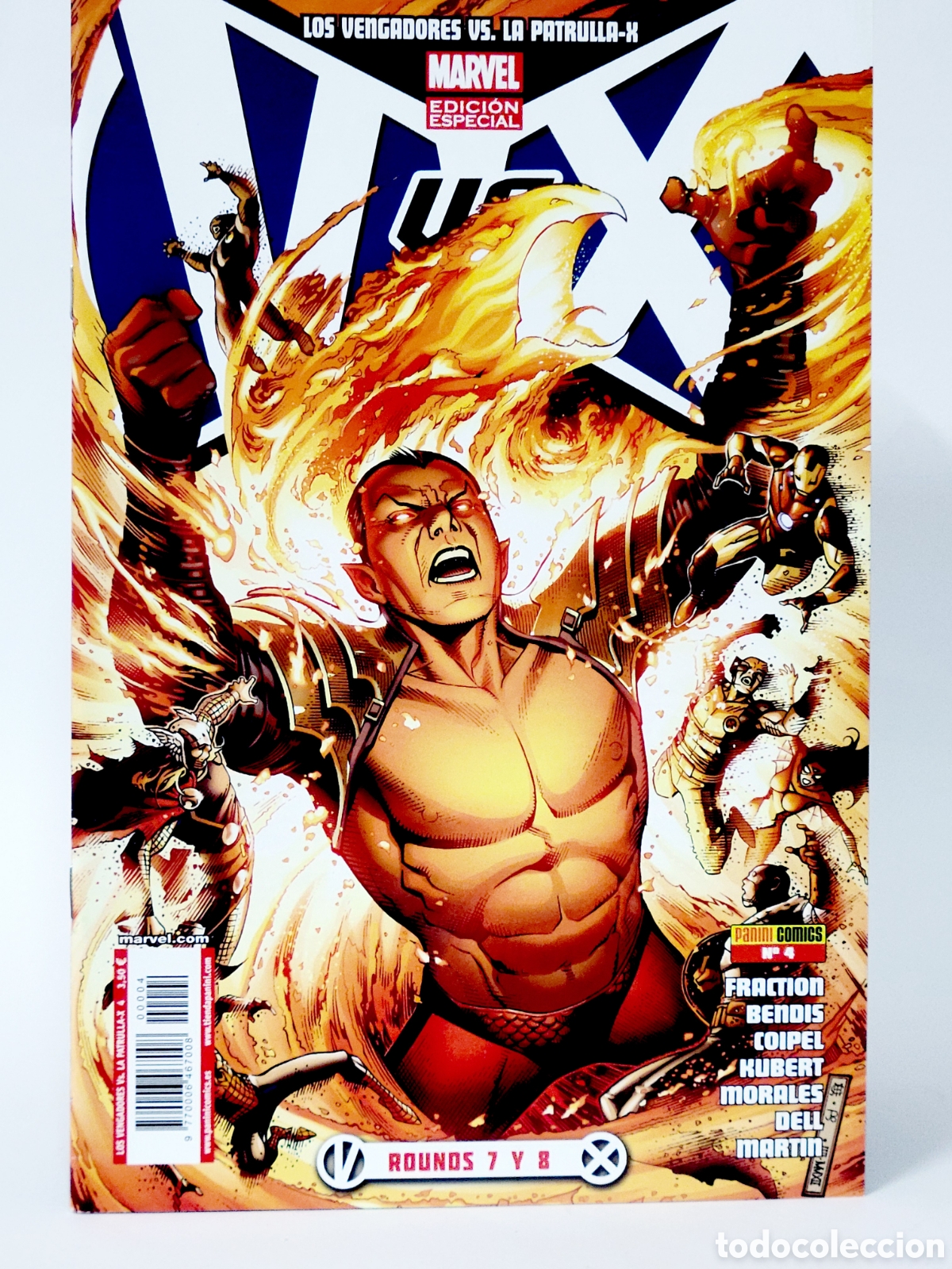 C&oacute;mics: C&Oacute;MIC LOS VENGADORES VS PATRULLA-X 4 EDICI&Oacute;N ESPECIAL PANINI MARVEL GRAPA DE KIOSCO