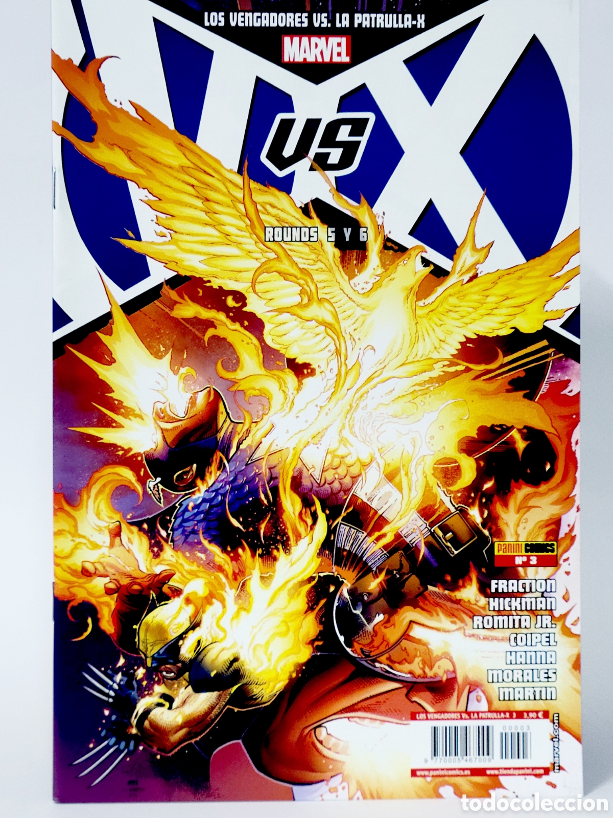 C&oacute;mics: C&Oacute;MIC LOS VENGADORES VS PATRULLA-X 3 EDICI&Oacute;N ESPECIAL PANINI MARVEL GRAPA DE KIOSCO