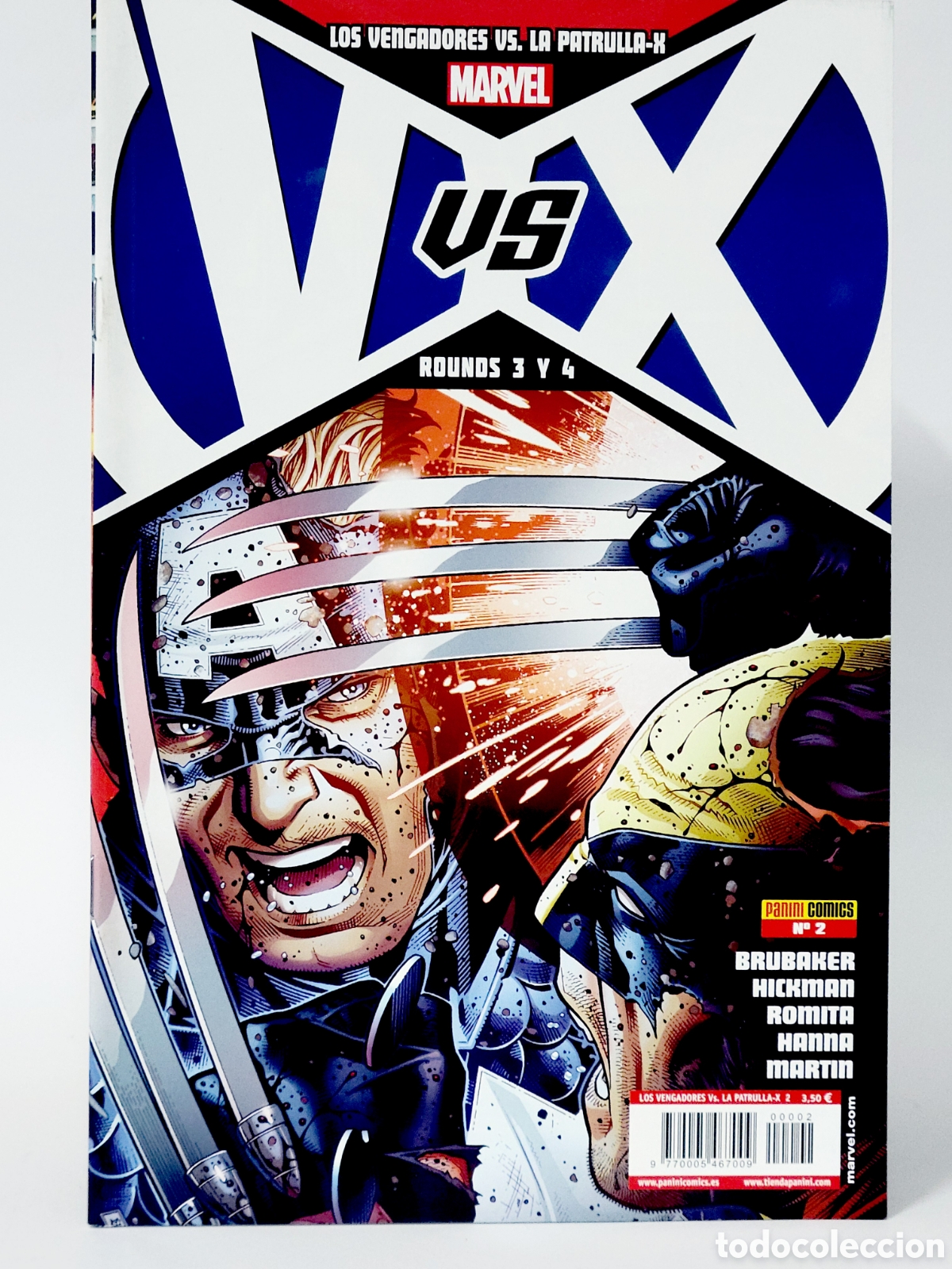 C&oacute;mics: C&Oacute;MIC LOS VENGADORES VS PATRULLA-X 2 EDICI&Oacute;N ESPECIAL PANINI MARVEL GRAPA DE KIOSCO
