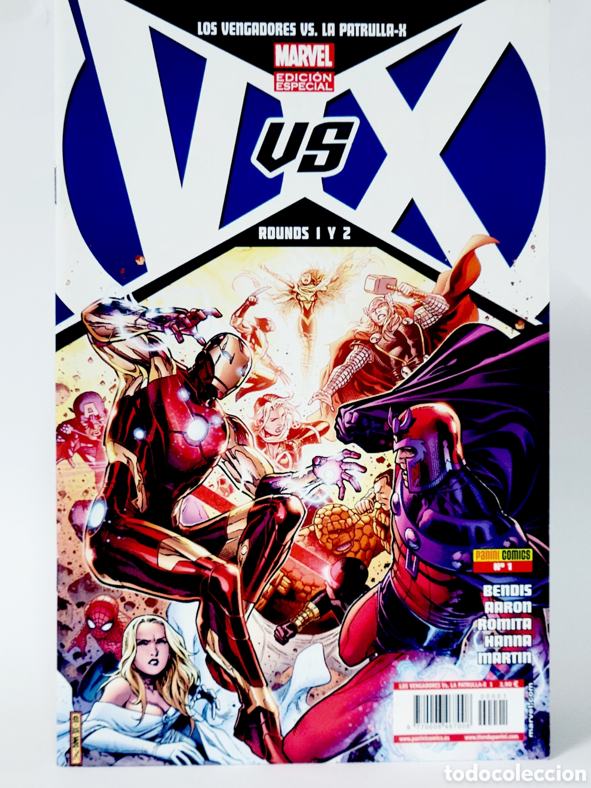 C&oacute;mics: C&Oacute;MIC LOS VENGADORES VS PATRULLA-X 1 EDICI&Oacute;N ESPECIAL PANINI MARVEL GRAPA DE KIOSCO