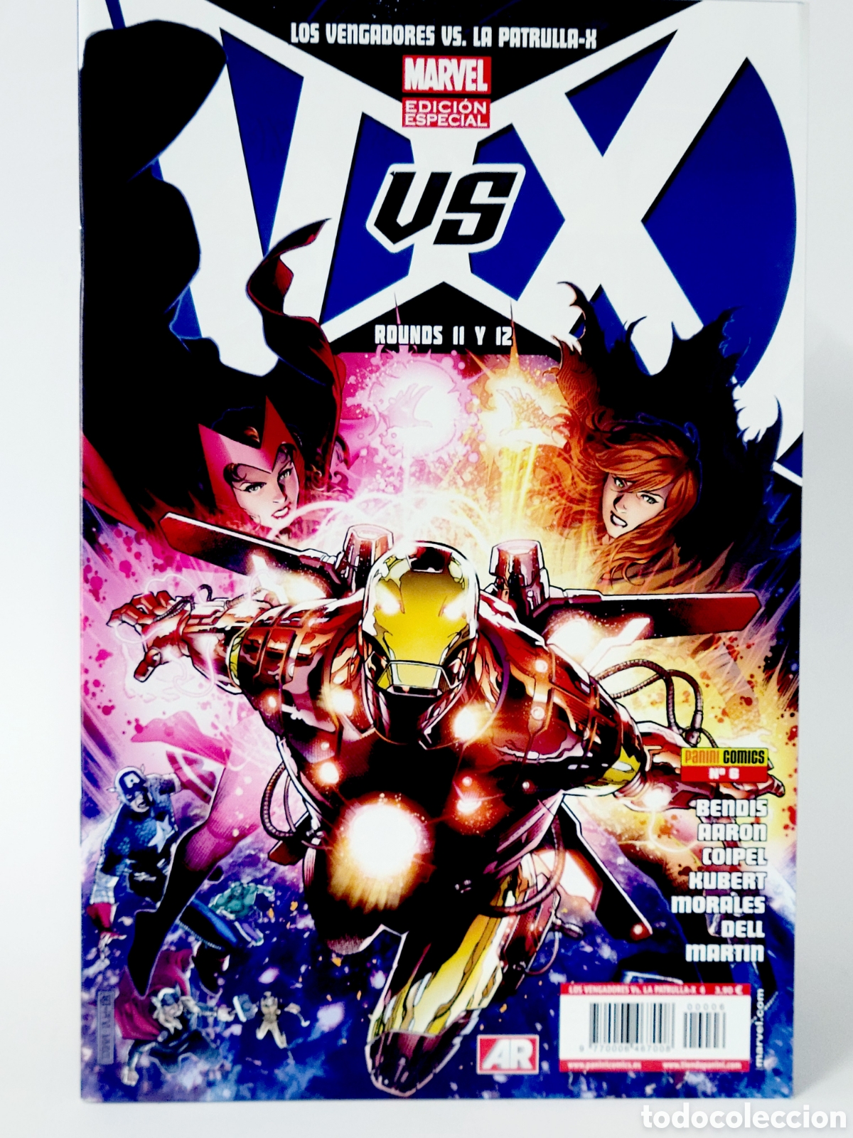 C&oacute;mics: C&Oacute;MIC LOS VENGADORES VS PATRULLA-X 6 EDICI&Oacute;N ESPECIAL PANINI MARVEL GRAPA DE KIOSCO