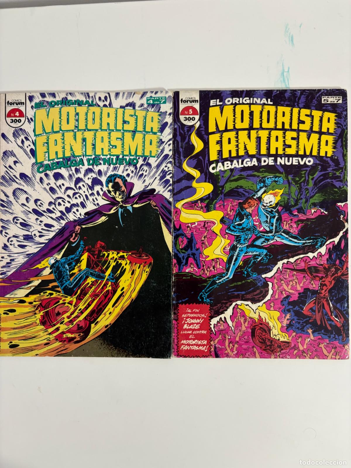 C&oacute;mics: Motorista Fantasma Cabalga de Nuevo n&ordm; 4 y 5 - Comics Forum - Marvel