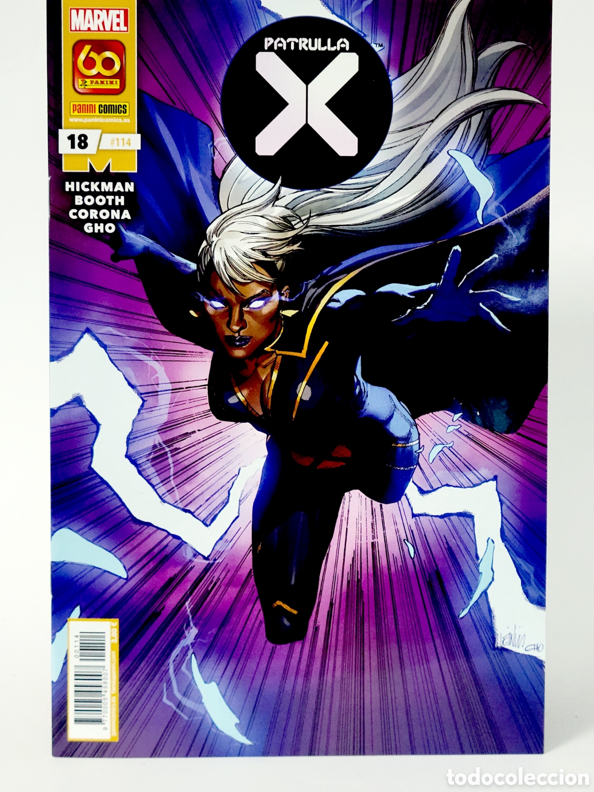 C&oacute;mics: C&Oacute;MIC PATRULLA-X 114 PANINI MARVEL 18 GRAPA DE KIOSCO
