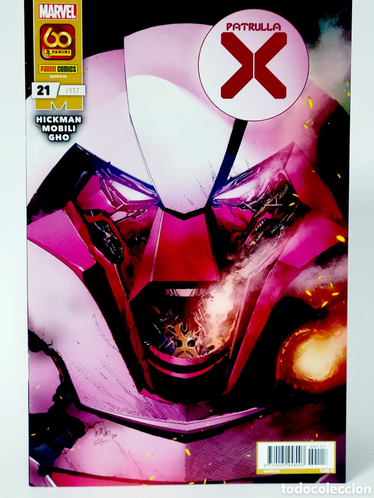 C&oacute;mics: C&Oacute;MIC PATRULLA-X 117 PANINI MARVEL 21 GRAPA DE KIOSCO