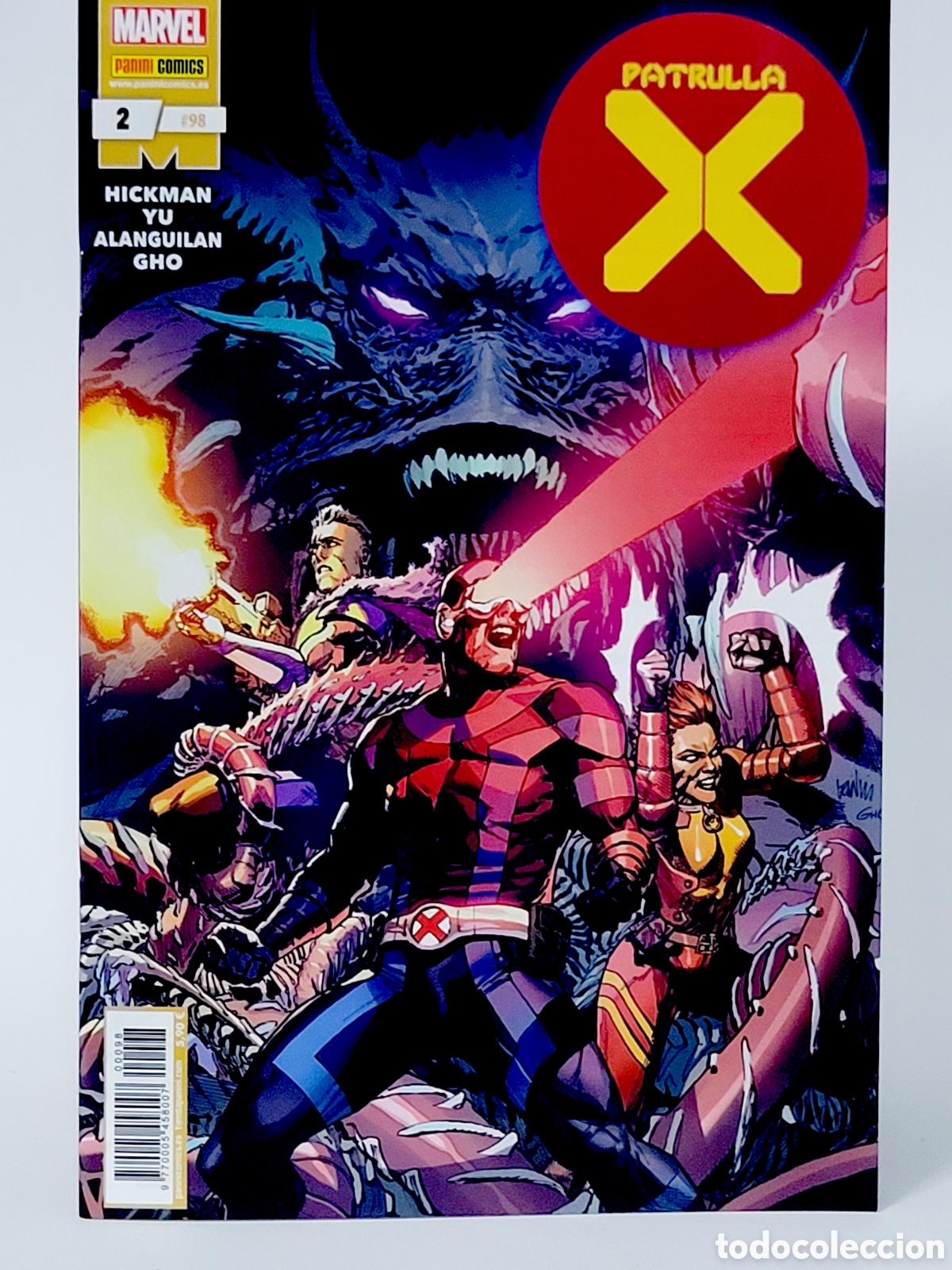 C&oacute;mics: C&Oacute;MIC PATRULLA-X 98 PANINI MARVEL 2 GRAPA DE KIOSCO
