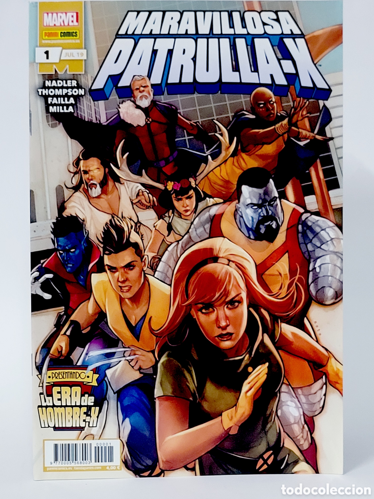 C&oacute;mics: C&Oacute;MIC LA ERA DE HOMBRE-X MARAVILLOSA PATRULLA-X 1 JULIO 2019 PANINI MARVEL GRAPA DE KIOSCO