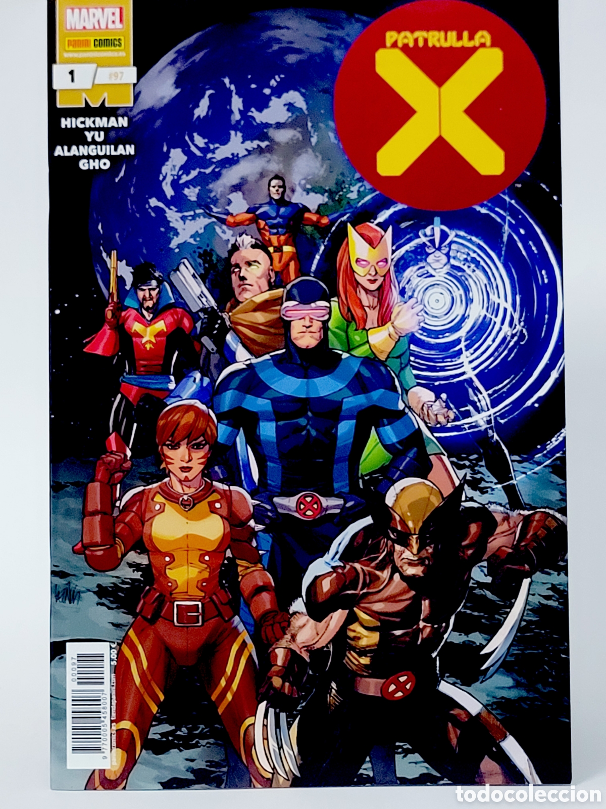 C&oacute;mics: C&Oacute;MIC PATRULLA-X 97 PANINI MARVEL 1 GRAPA DE KIOSCO - Foto 1