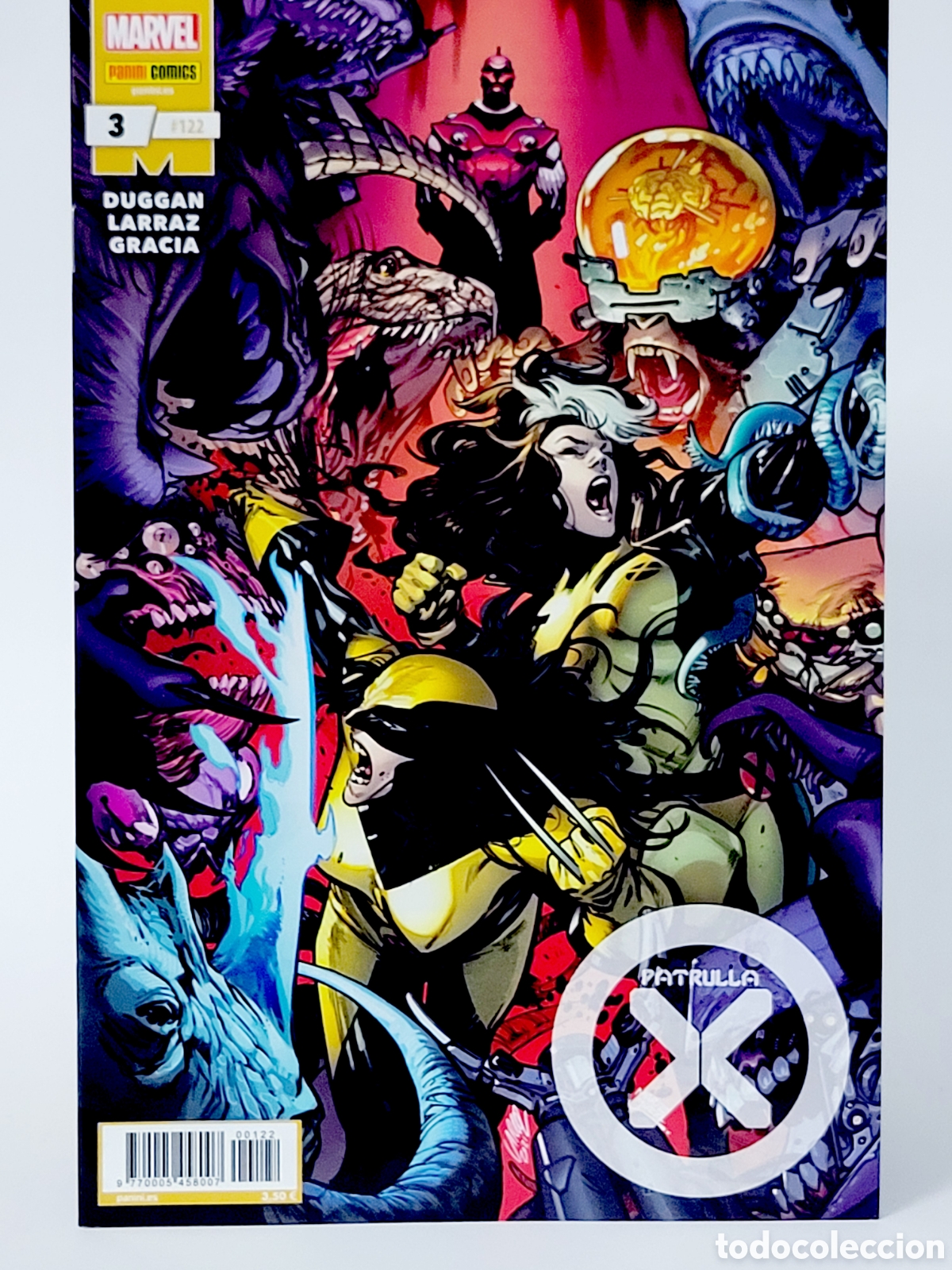 C&oacute;mics: C&Oacute;MIC PATRULLA-X 122 PANINI MARVEL 3 GRAPA DE KIOSCO