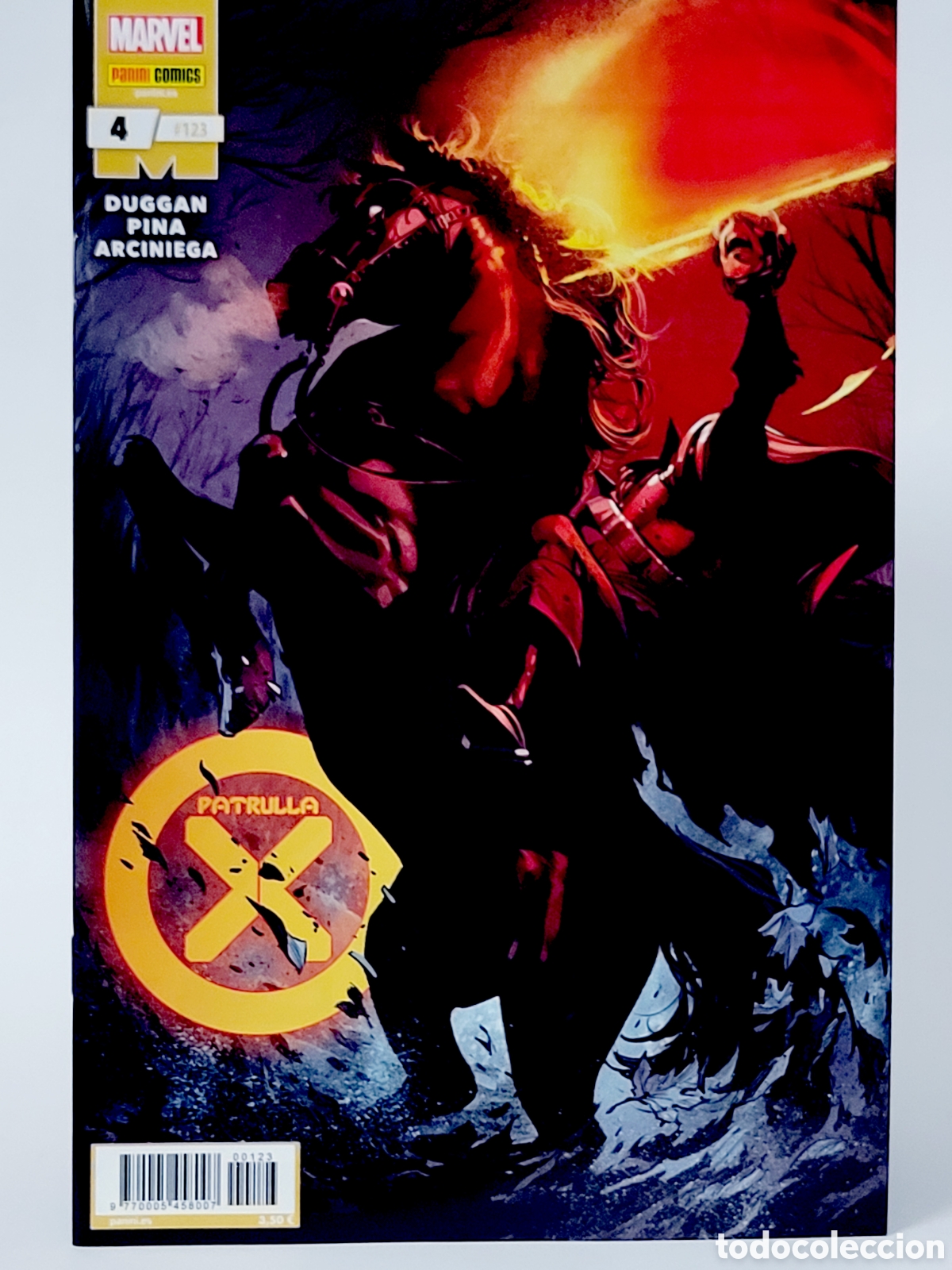 C&oacute;mics: C&Oacute;MIC PATRULLA-X 123 PANINI MARVEL 4 GRAPA DE KIOSCO
