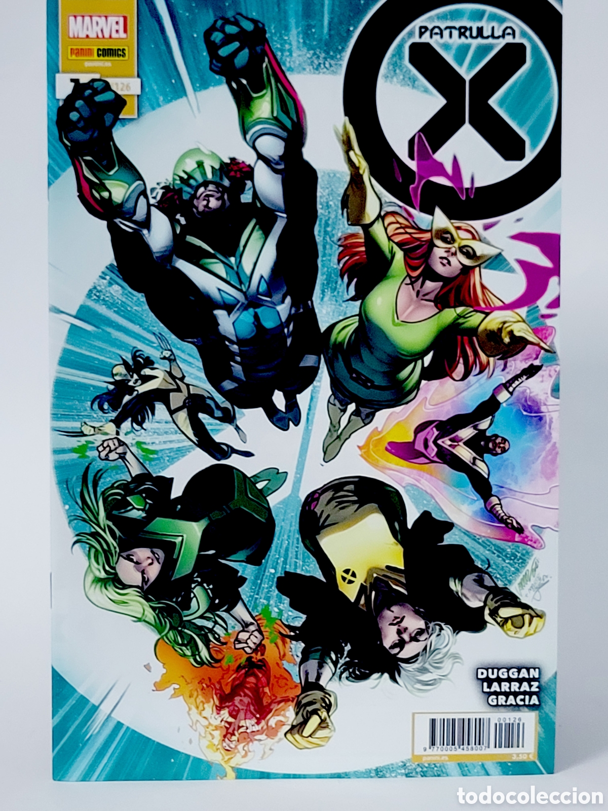 C&oacute;mics: C&Oacute;MIC PATRULLA-X 126 PANINI MARVEL 7 GRAPA DE KIOSCO - Foto 1