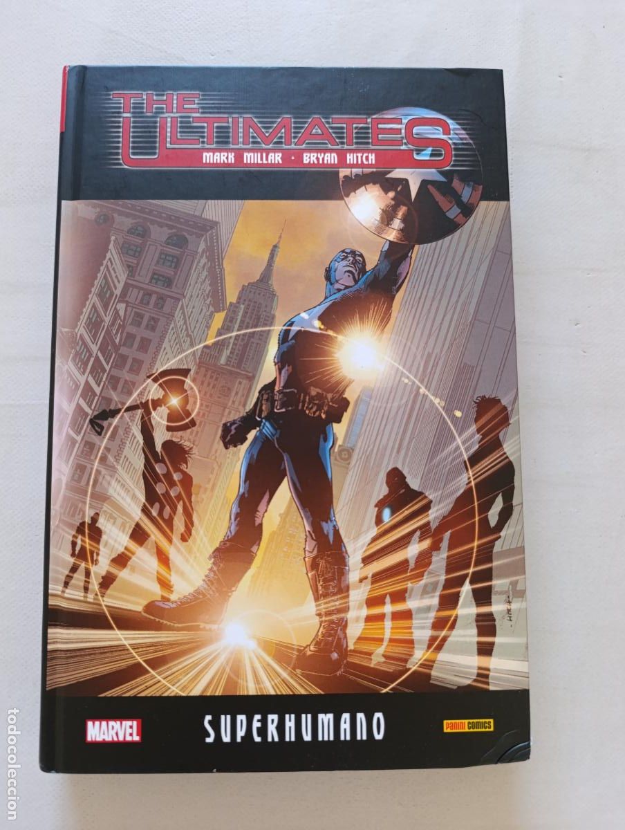 C&oacute;mics: THE ULTIMATES - VOLUMEN 1 - SUPERHUMANO - MARK MILLAR - MARVEL - PANINI - TAPA DURA (194)