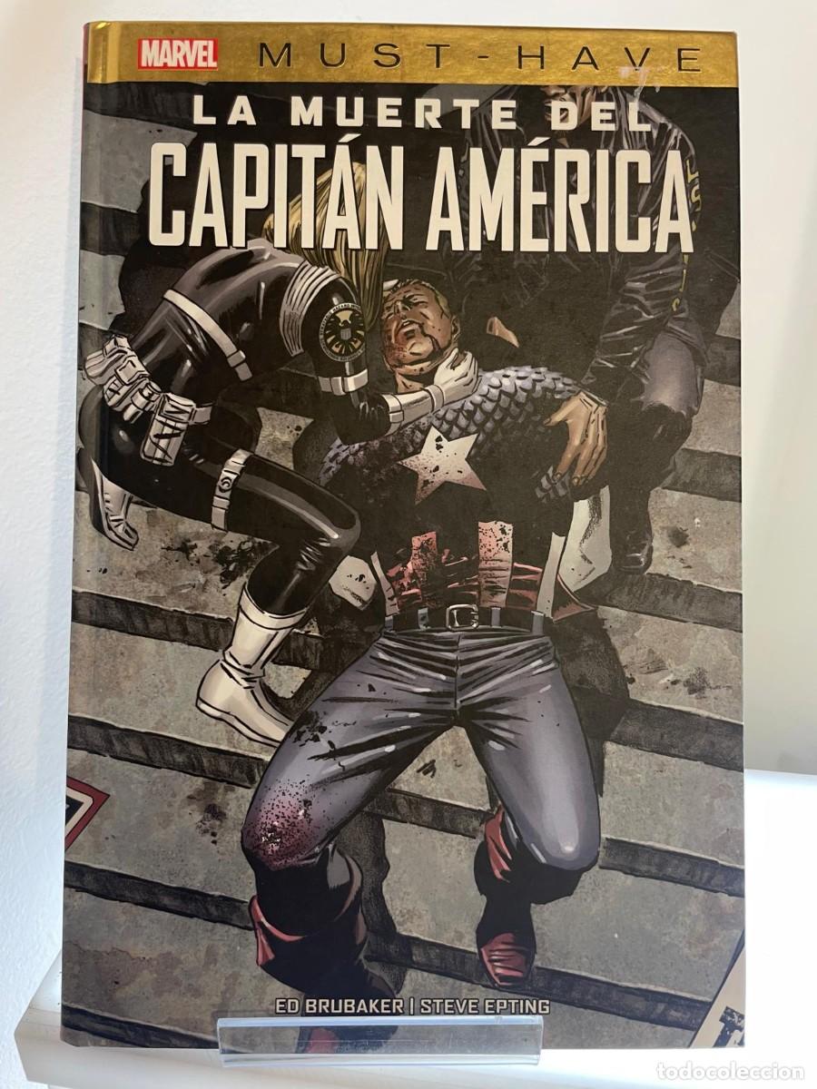 C&oacute;mics: MARVEL: La muerte del capitan america