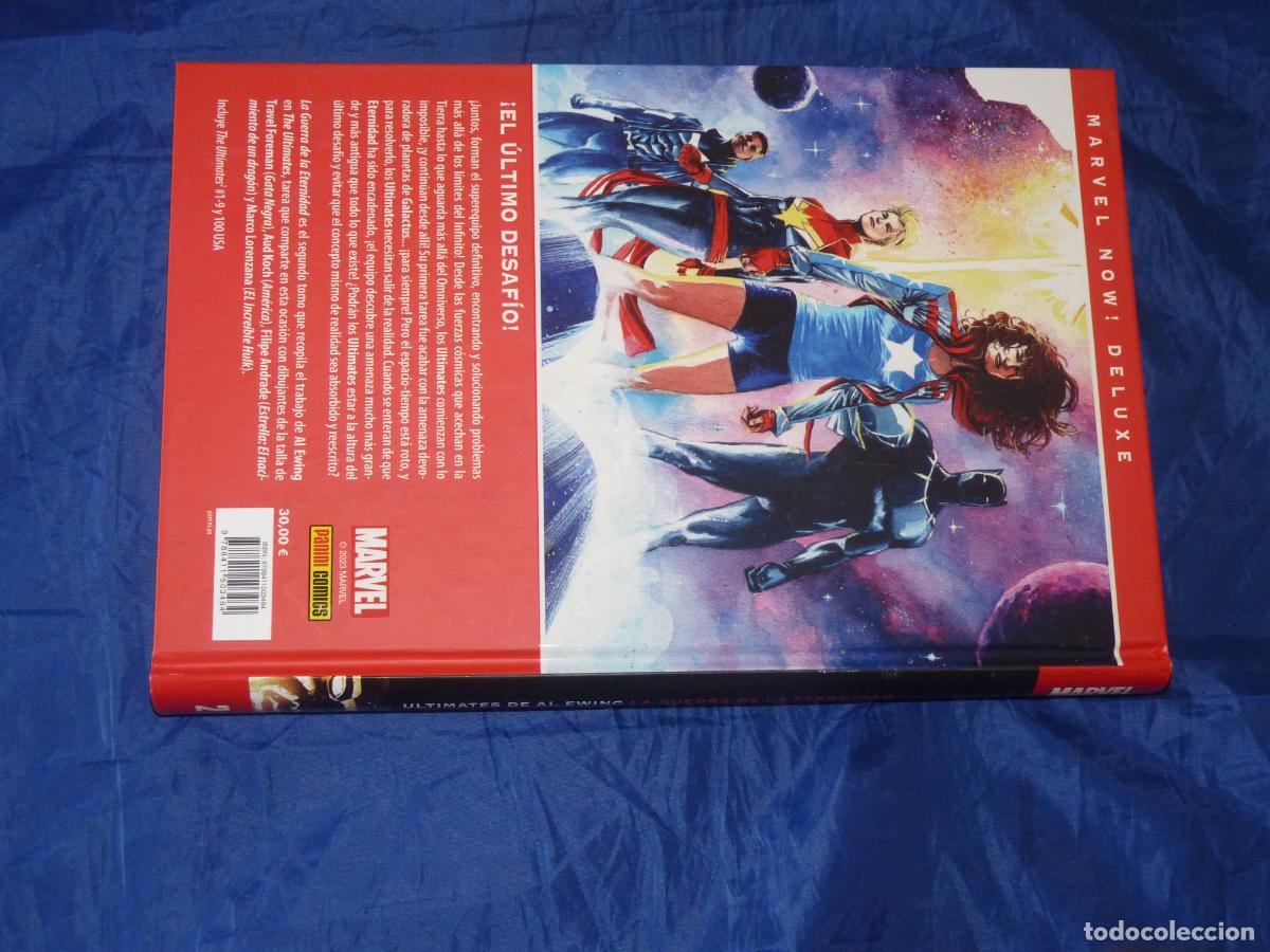 C&oacute;mics: Ultimates de Al Ewing 2. La guerra de la eternidad (MARVEL NOW DELUXE) OREFSLL - Foto 3