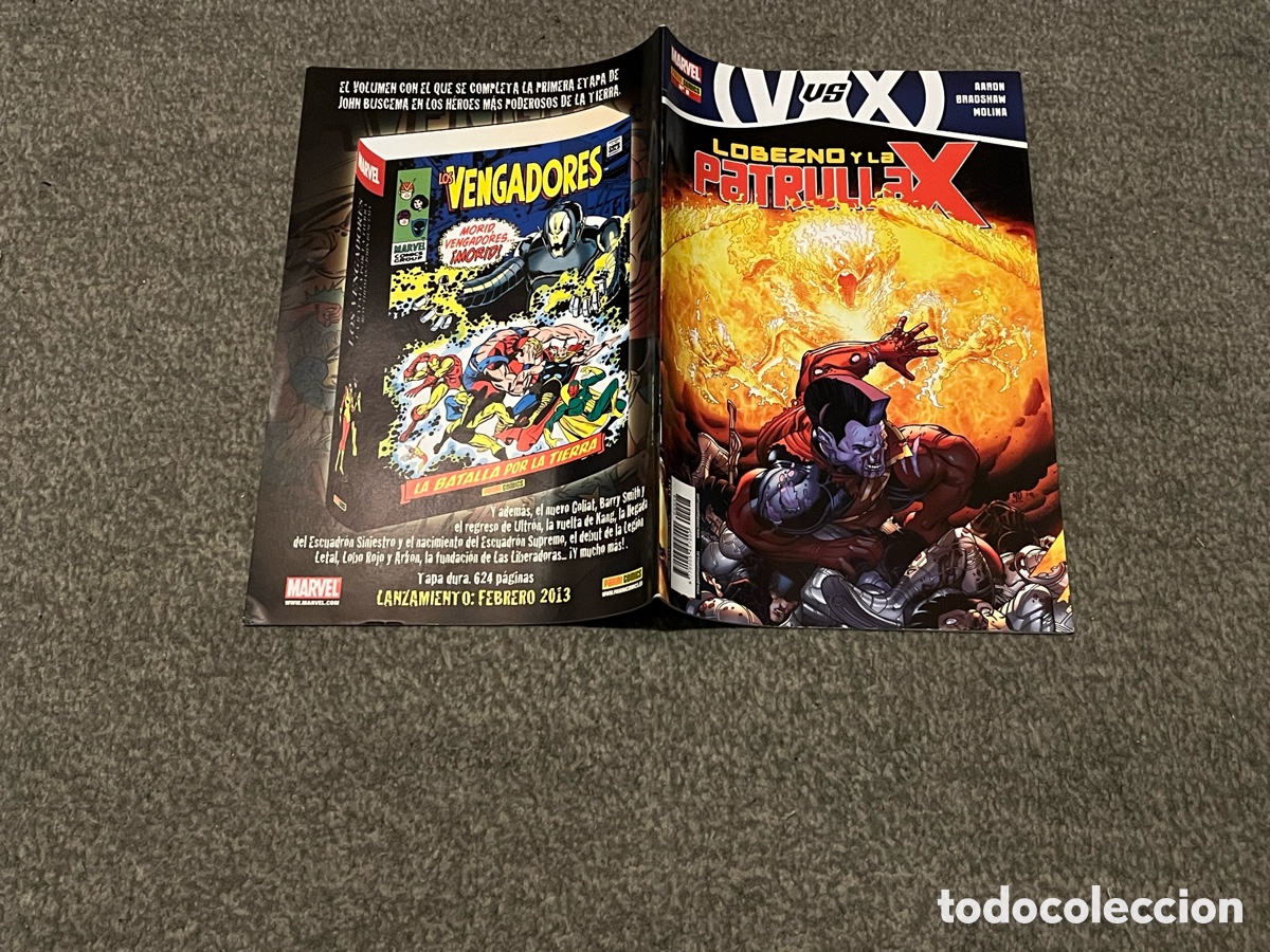 Comics: LOBEZNO Y LA PATRULLA X N&ordm; 8. Marvel. Panini Comics. Aaron, Bradshaw, Molina