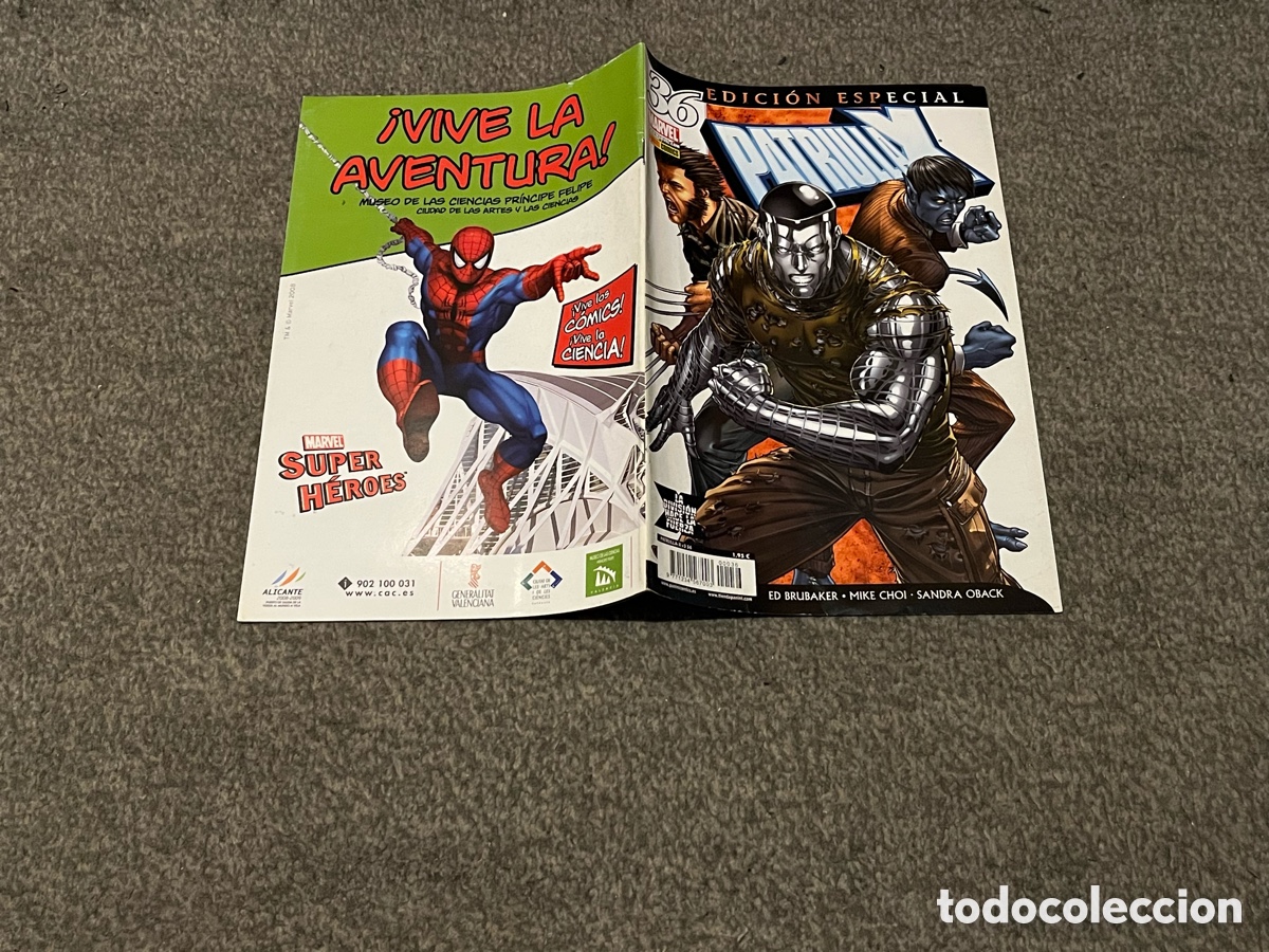 Comics: PATRULLA X v3 Edici&oacute;n Especial N&ordm; 36. La divisi&oacute;n hace la fuerza. Marvel. Panini Comics. Choi, Oback