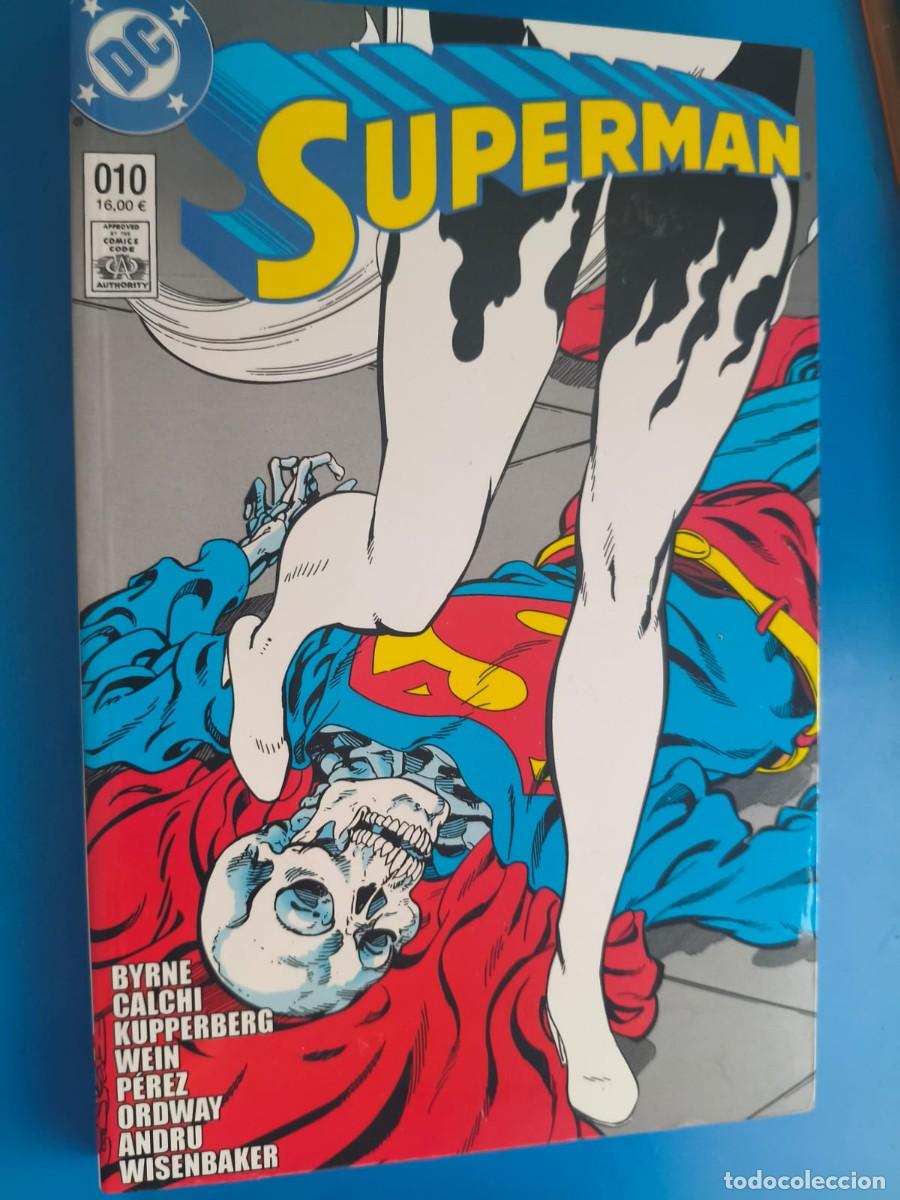 Comics: Biblioteca Superman John Byrne tomo 10 Panini Ordway Perez