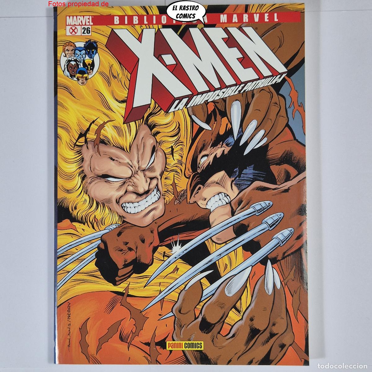 C&oacute;mics: X Men, La imposible Patrulla X tomo n&ordm; 26, Biblioteca Marvel, ed Panini