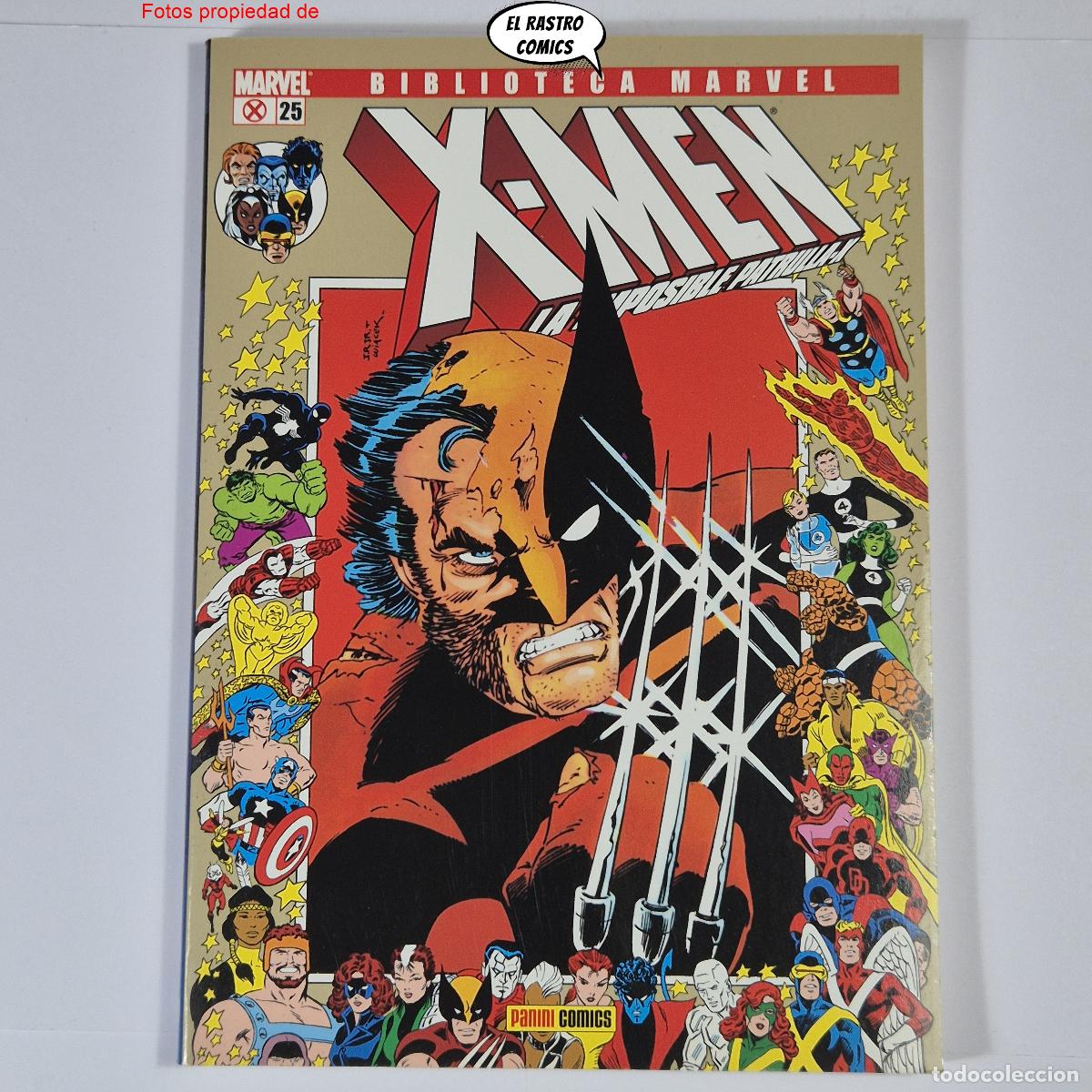 C&oacute;mics: X Men, La imposible Patrulla X tomo n&ordm; 25, Biblioteca Marvel, ed Panini