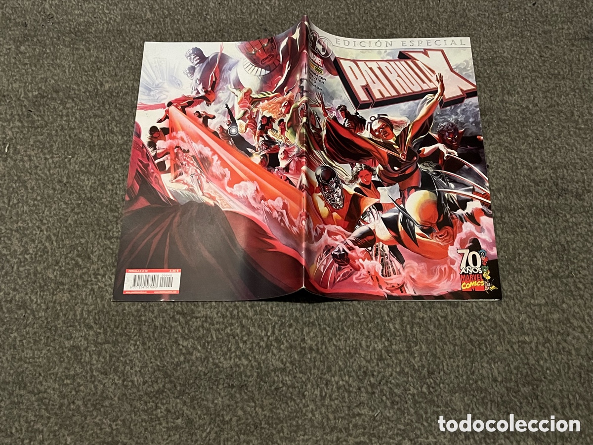 Comics: PATRULLA X v3 Edici&oacute;n Especial N&ordm; 40. Marvel. Panini Comics. Brubaker, Fraction, Land, Dodson