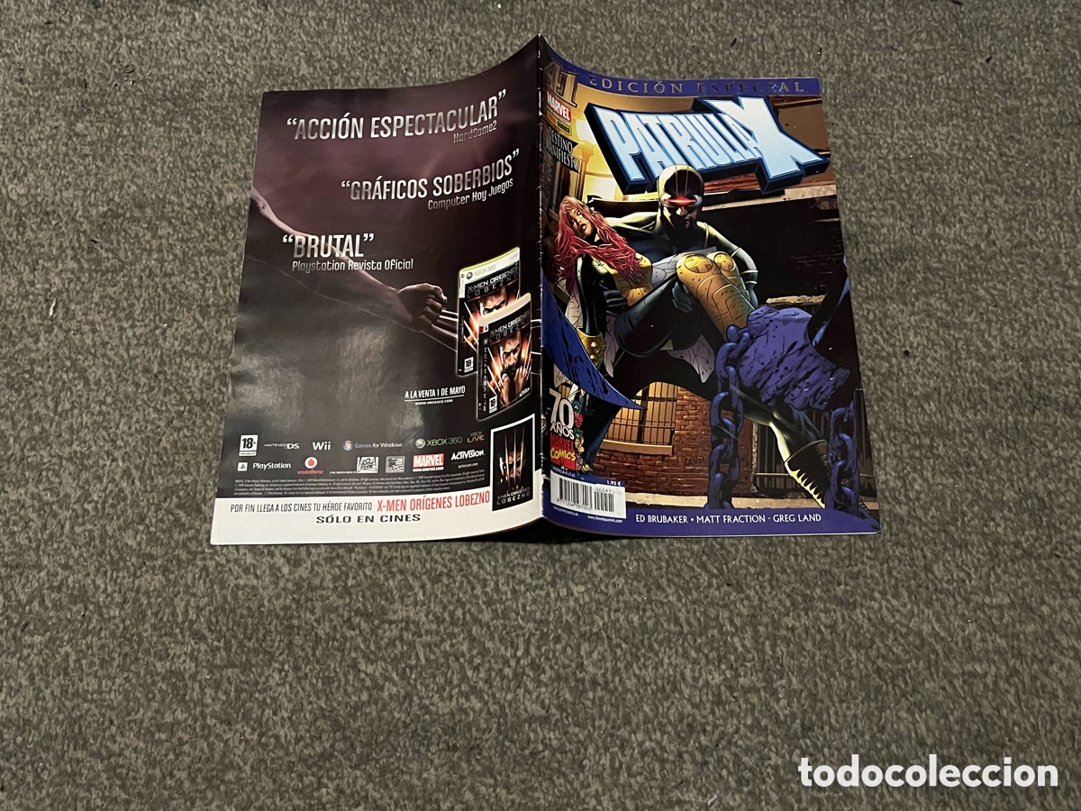 C&oacute;mics: PATRULLA X v3 Edici&oacute;n Especial N&ordm; 41. Destino Manifiesto. Marvel. Panini Comics. Brubaker, Fraction