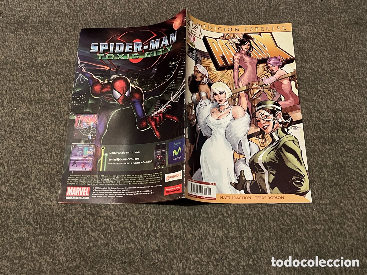 Comics: PATRULLA X v3 Edici&oacute;n Especial N&ordm; 44. Destino Manifiesto. Marvel. Panini Comics. Fraction, Dodson