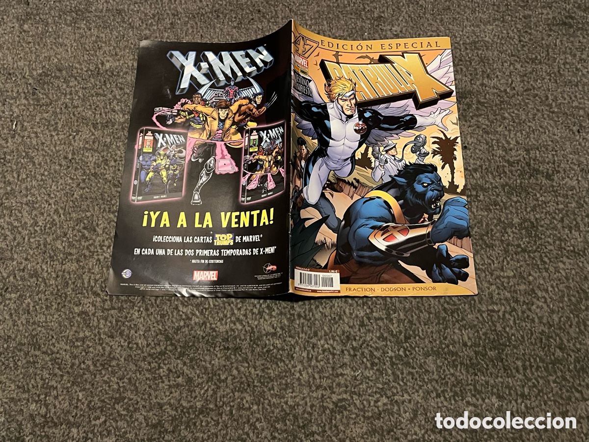 C&oacute;mics: PATRULLA X v3 Edici&oacute;n Especial N&ordm; 47. Destino Manifiesto. Marvel. Panini Comics.Fraction Dodson Pons