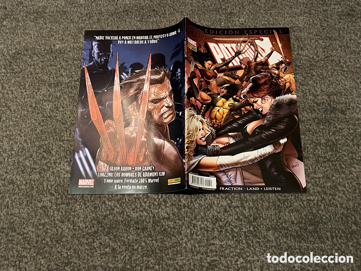 C&oacute;mics: PATRULLA X v3 Edici&oacute;n Especial N&ordm; 50. Marvel. Panini Comics. Fraction, Land, Leisten