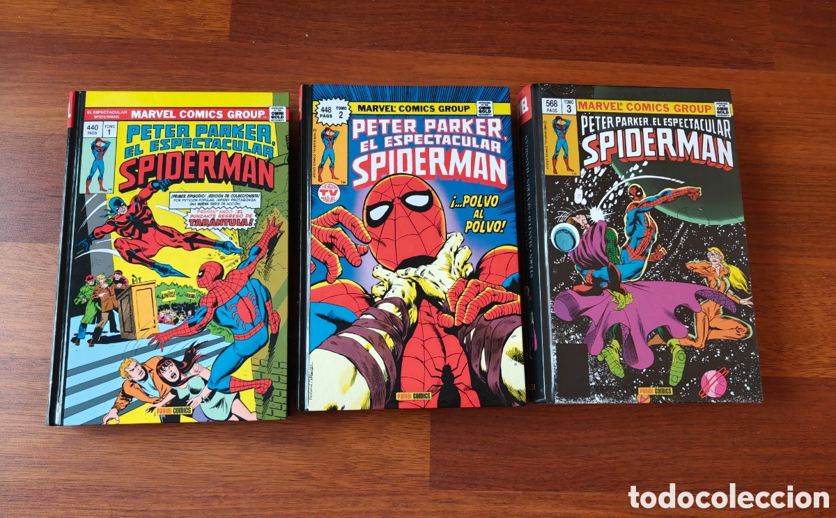C&oacute;mics: Precintado. Colecci&oacute;n completa Omnigold Marvel Gold Peter Parker El espectacular Spiderman.