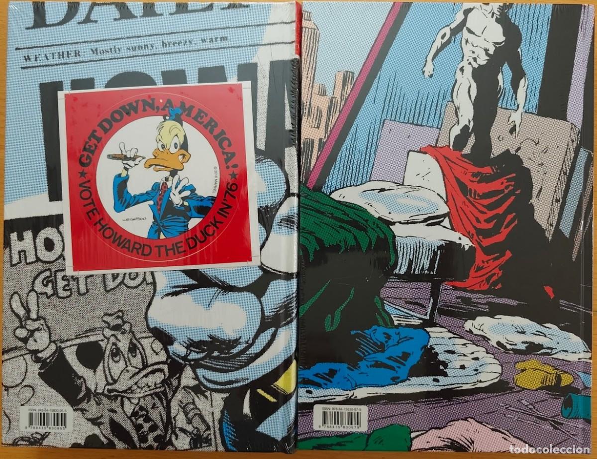 C&oacute;mics: MARVEL LIMITED EDITION HOWARD EL PATO 1 Y 2 (COMPLETA). SD / PANINI - Foto 2