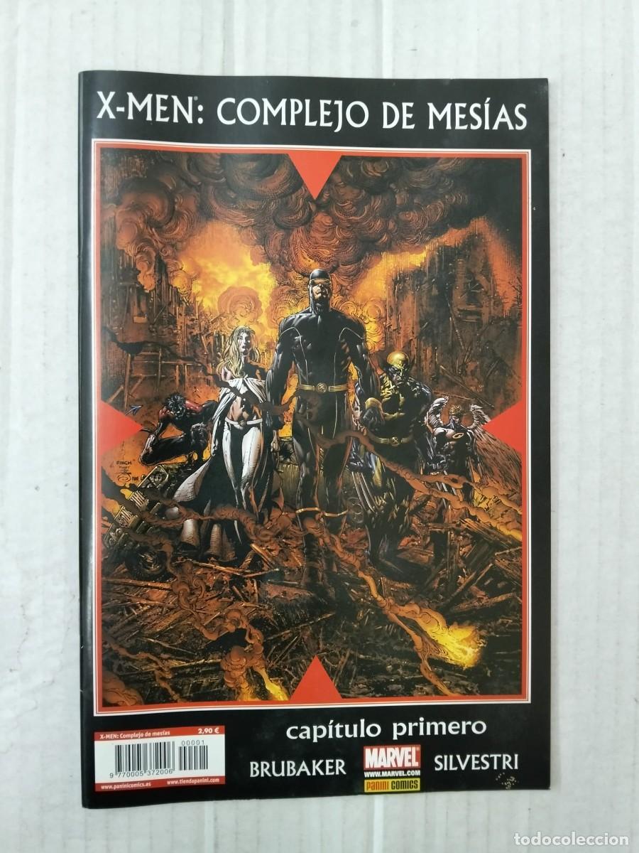 C&oacute;mics: X MEN: COMPLEJO DE MES&Iacute;AS. Brubaker, Silvestri