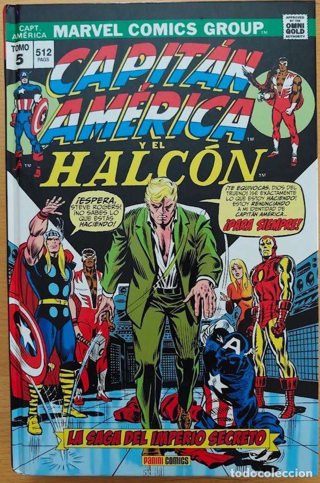 C&oacute;mics: MARVEL GOLD OMNIGOLD CAPITAN AMERICA 5, LA SAGA DEL IMPERIO SECRETO. PANINI