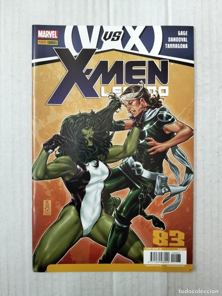 C&oacute;mics: X MEN LEGADO n&ordm; 83. V VS X