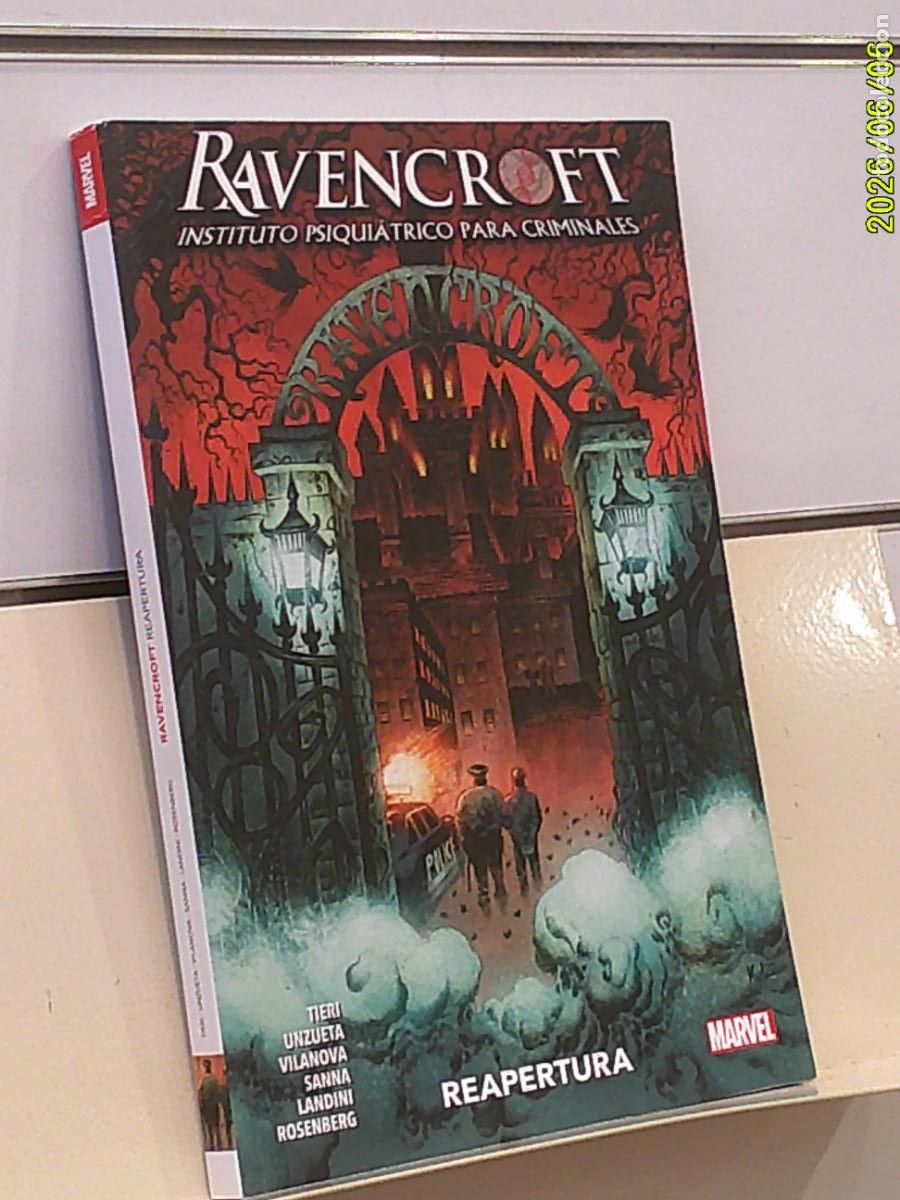 C&oacute;mics: RAVENCROFT INSTITUTO PSIQUIATRICO PARA CRIMINALES MARVEL - PANINI OFERTA
