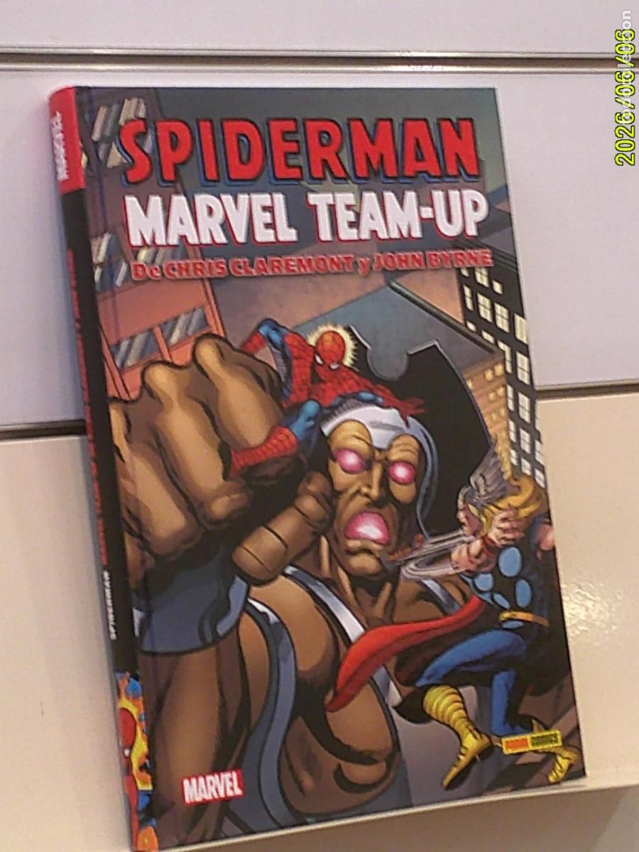 C&oacute;mics: SPIDERMAN MARVEL TEAM-UP DE CHRIS CLAREMONT Y JOHN BYRNE TOMO TAPA DURA - PANINI OFERTA