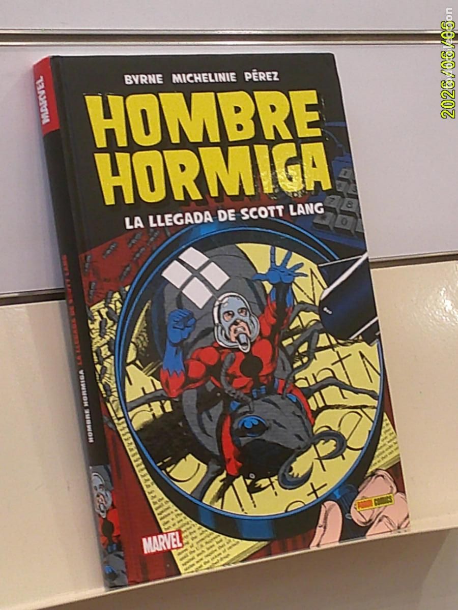 C&oacute;mics: HOMBRE HORMIGA LA LLEGADA DE SCOTT LANG TOMO TAPA DURA MARVEL - PANINI OFERTA