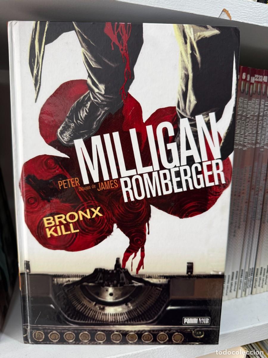 C&oacute;mics: Bronx Kill - Peter Milligan y James Romberger - Panini Noir Tapa Dura