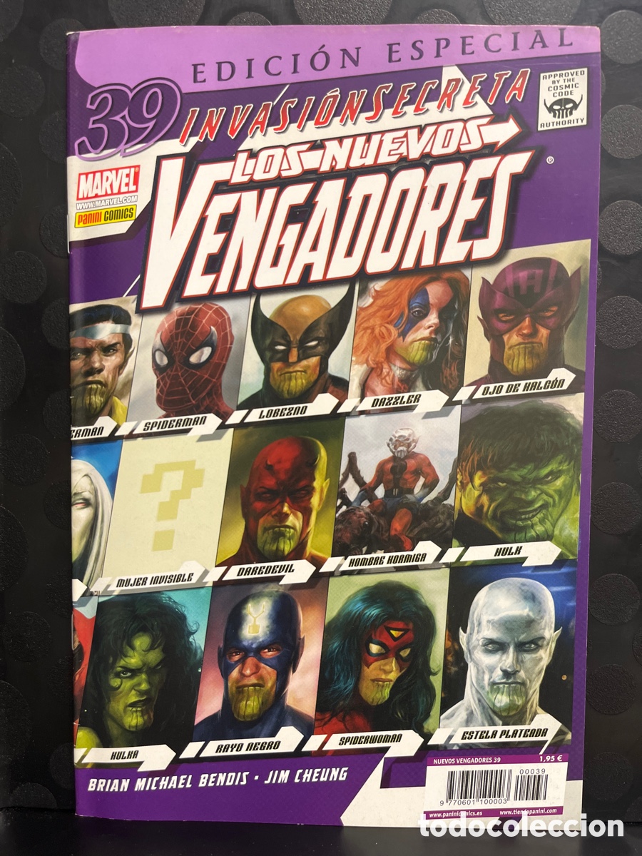 C&oacute;mics: LOS NUEVOS VENGADORES VOL.1 N.39 INVASI&Oacute;N SECRETA EDICI&Oacute;N ESPECIAL ( 2006/2011 )