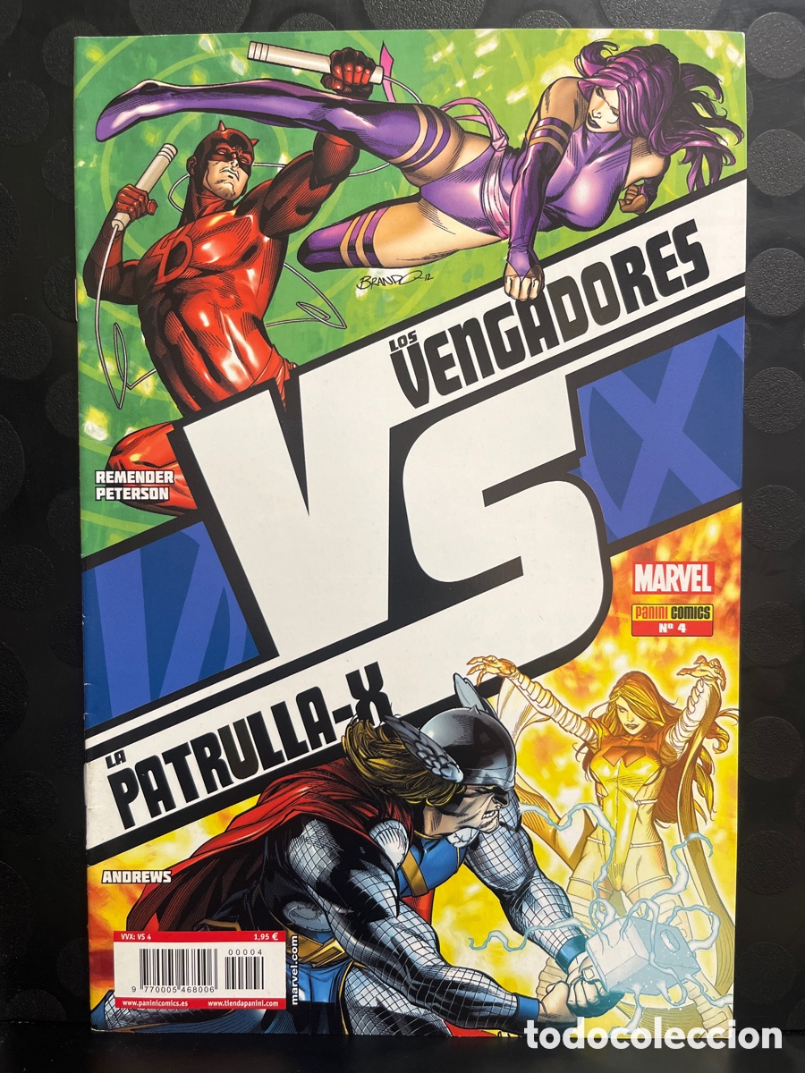 C&oacute;mics: VVX : VS N.4 LOS VENGADORES VS LA PATRULLA X ( 2012/2013 )