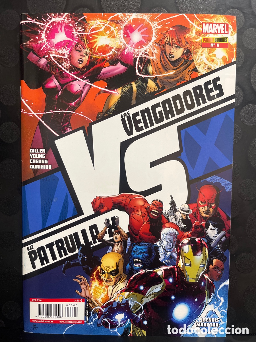 C&oacute;mics: VVX : VS N.6 LOS VENGADORES VS LA PATRULLA X ( 2012/2013 )