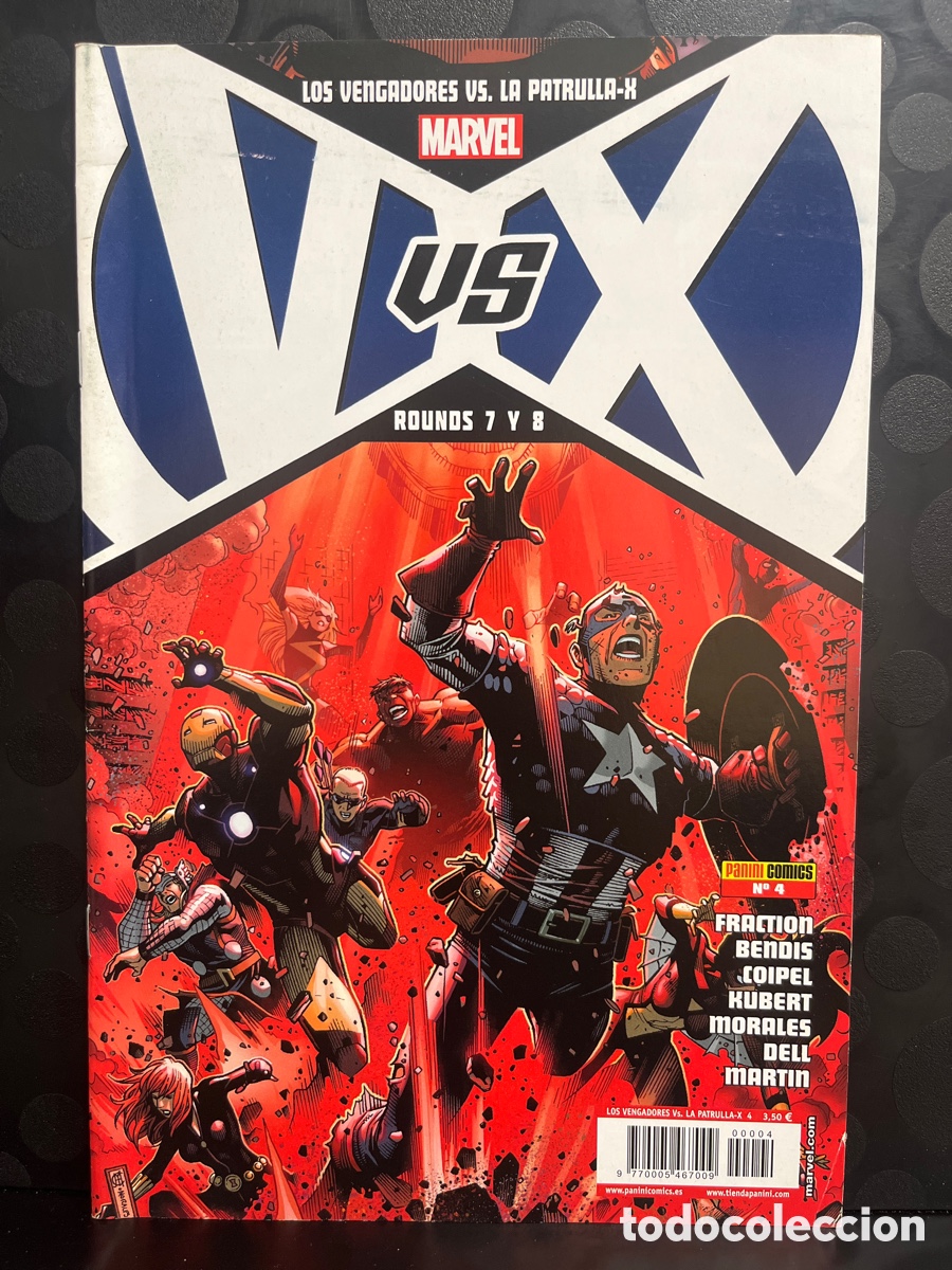 C&oacute;mics: VVX : V VS X N.4 LOS VENGADORES VS LA PATRULLA X : ROUNDS 7 y 8 ( 2012/2013 )