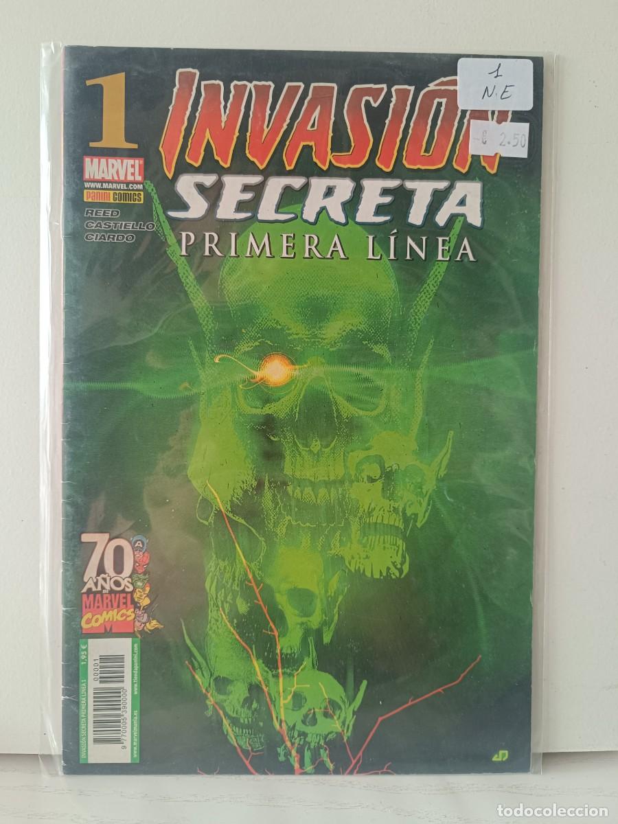 C&oacute;mics: INVASION SECRETA PRIMERA LINEA NUMERO 1 PANINI