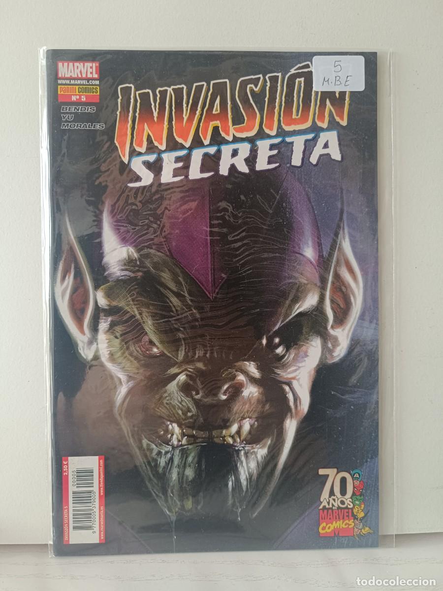 C&oacute;mics: INVASION SECRETA NUMERO 5 PANINI MUY BUEN ESTADO