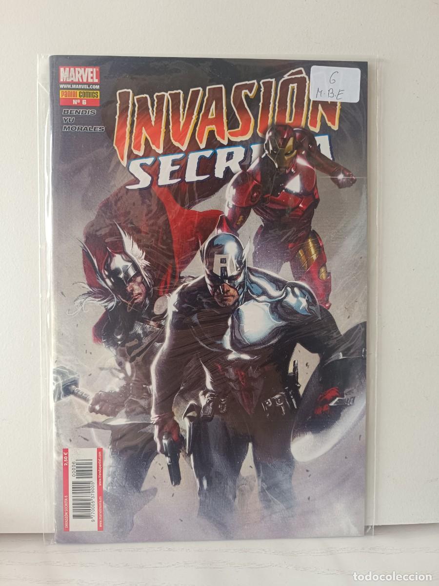 C&oacute;mics: INVASION SECRETA NUMERO 6 PANINI MUY BUEN ESTADO