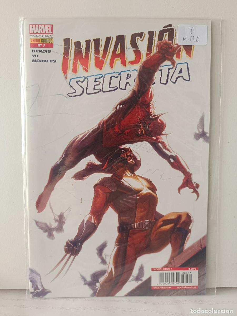 C&oacute;mics: INVASION SECRETA NUMERO 7 PANINI MUY BUEN ESTADO