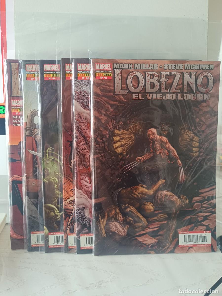 C&oacute;mics: LOBEZNO EL VIEJO LOGAN COMPLETA DEL 42 AL 47 PANINI MUY BUEN ESTADO