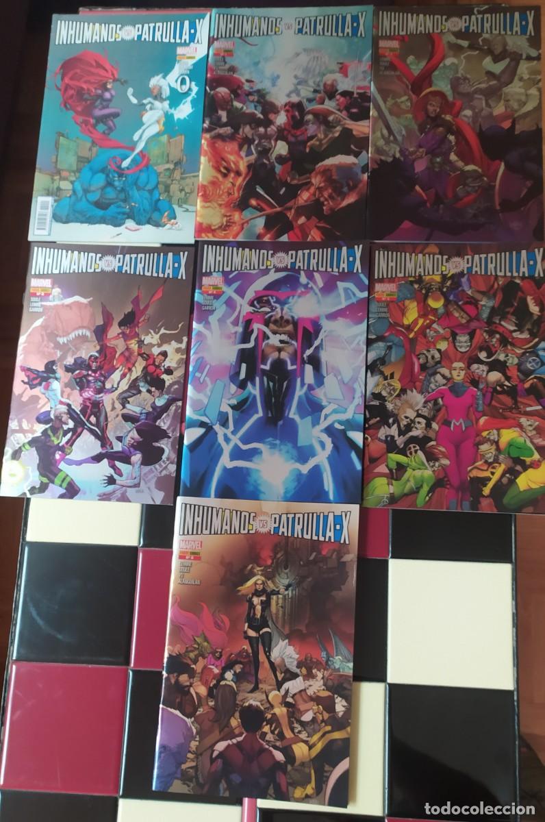 C&oacute;mics: Inhumanos vs patrulla-X (0-6) completa 7 n&uacute;meros