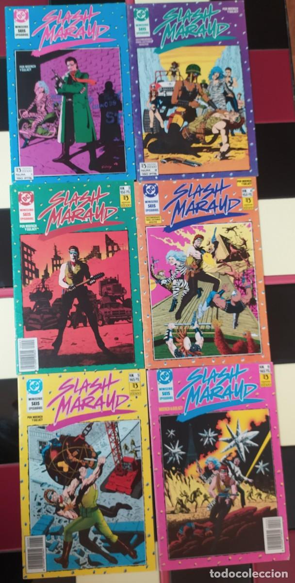 C&oacute;mics: Slash Maraud (1-6) completa 6 n&uacute;meros. Ediciones Zinco. Moench y Gulacy