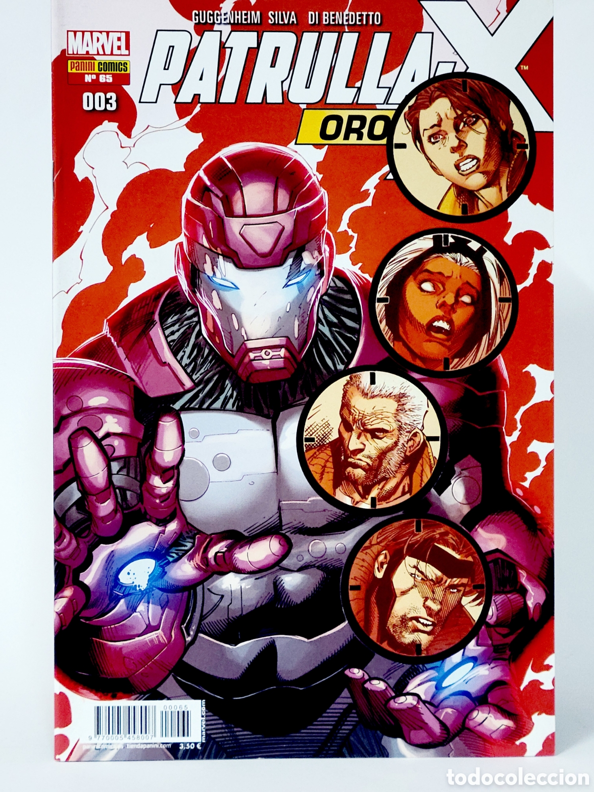 C&oacute;mics: C&Oacute;MIC PATRULLA-X ORO 65 PANINI MARVEL GRAPA DE KIOSCO