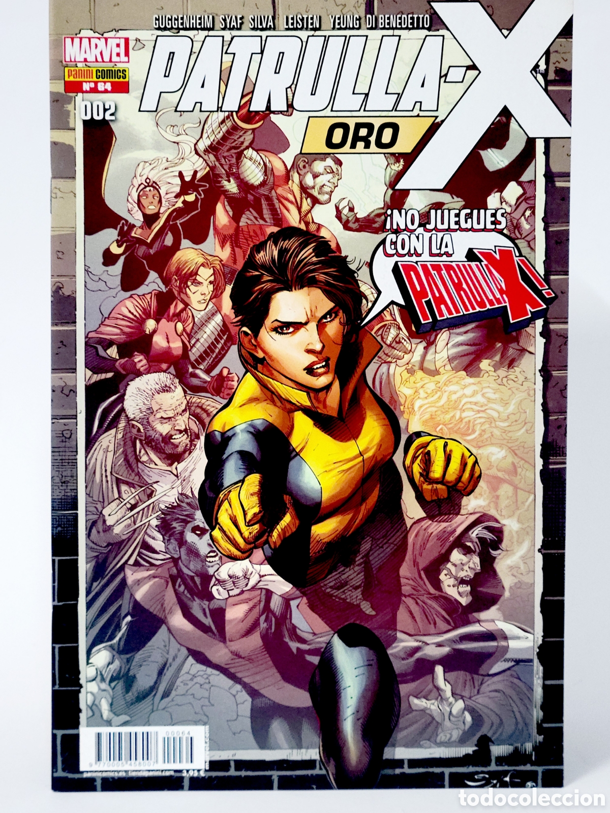 C&oacute;mics: C&Oacute;MIC PATRULLA-X ORO 64 PANINI MARVEL GRAPA DE KIOSCO - Foto 1