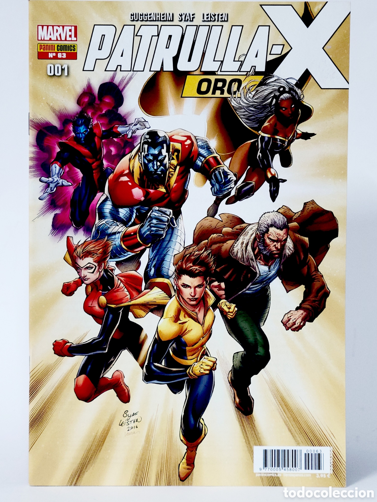 C&oacute;mics: C&Oacute;MIC PATRULLA-X ORO 63 PANINI MARVEL GRAPA DE KIOSCO - Foto 1